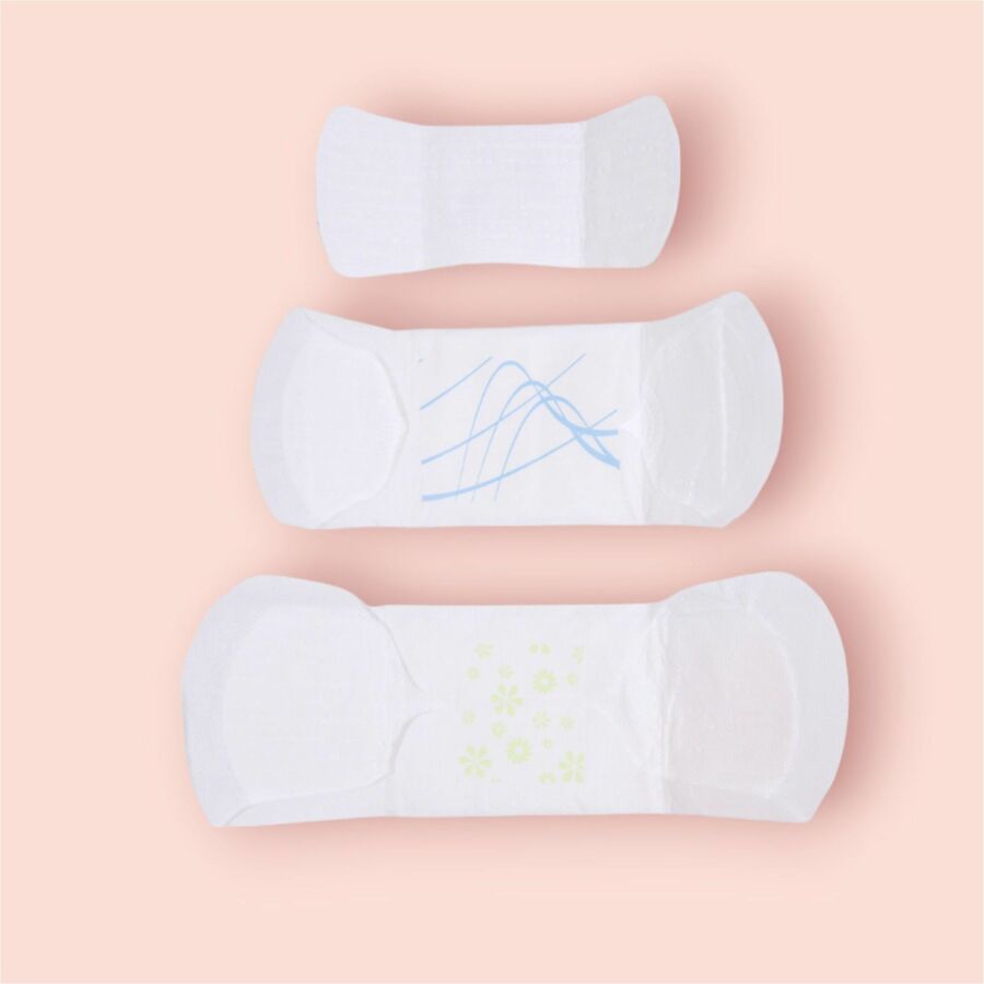 Tampon Tribe Organic Panty Liners - 500 / Carton - Hypoallergenic, Anti-leak, Chlorine-free, Individually Wrapped, Comfortable