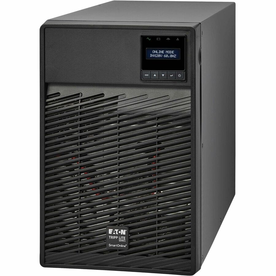Tripp Lite by Eaton series SmartOnline 120V 700VA 630W Double-Conversion UPS, 6 Outlets, Network Card Option, LCD, USB, DB9, Tower