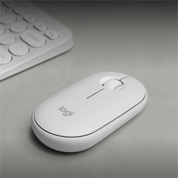 LOGITECH Pebble 2 M350s Wireless Mouse - Off-White