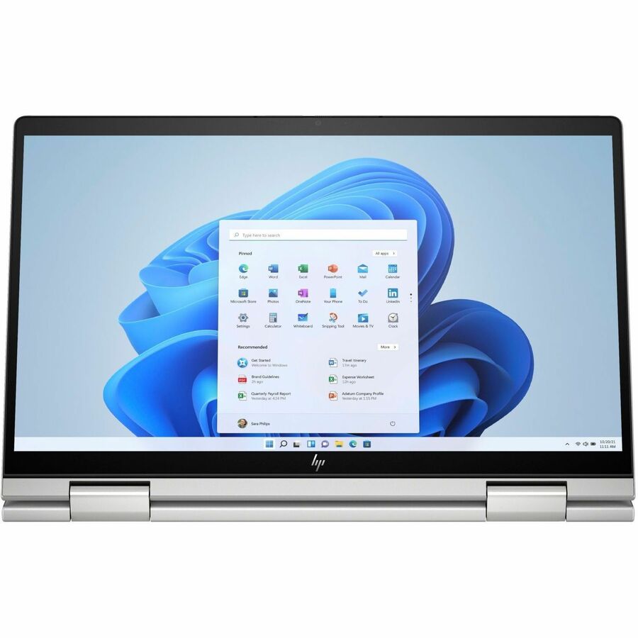 Refurbished HP ENVY x360 14-inch 2-in-1 laptop with Core i7, 16 GB RAM, 1 TB SSD, and touchscreen — alternate view 1