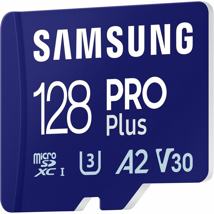 Samsung PRO Plus 128 GB Class 10/UHS-I (U3) V30 microSDXC - 1 Pack