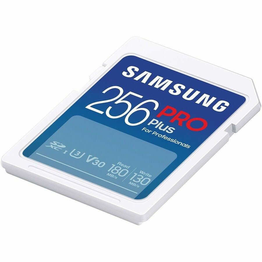 Samsung PRO Plus 256 GB Class 10/UHS-I (U3) V30 SDXC - 1 Pack