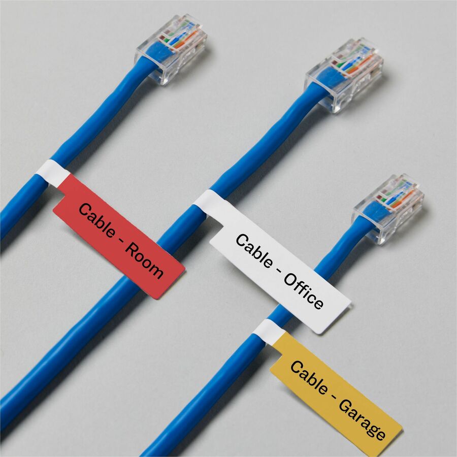 Picture of Avery Cable Labels, P-Style, 1.02" x 3.3" , 300 Total (61540)