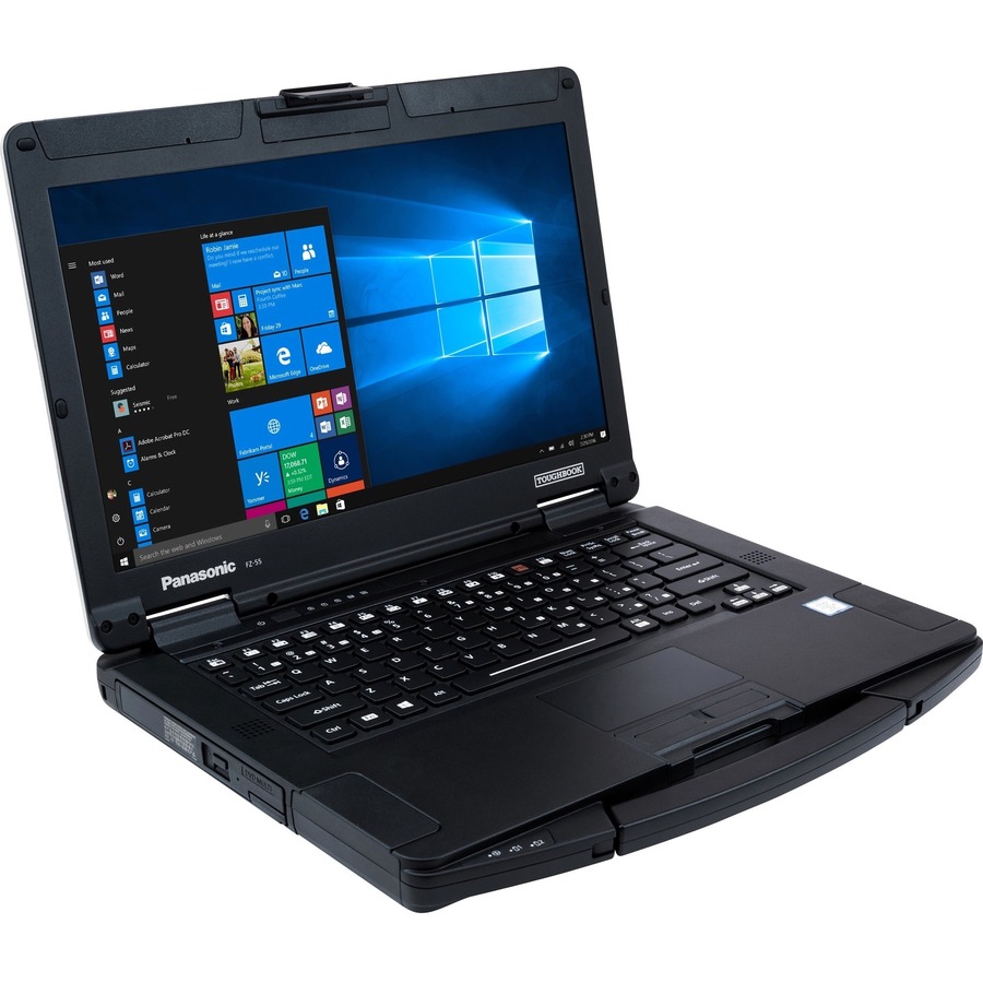 Panasonic TOUGHBOOK FZ-55 FZ55JA601BM 14" Touchscreen Semi-rugged Notebook - Full HD - Intel Core i7 13th Gen i7-1370P - vPro Technology - 16 GB - 512 GB SSD