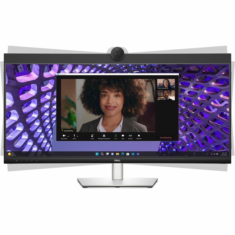 Dell P3424WEB 34" Class Webcam UW-QHD Curved Screen LED Monitor - 21:9