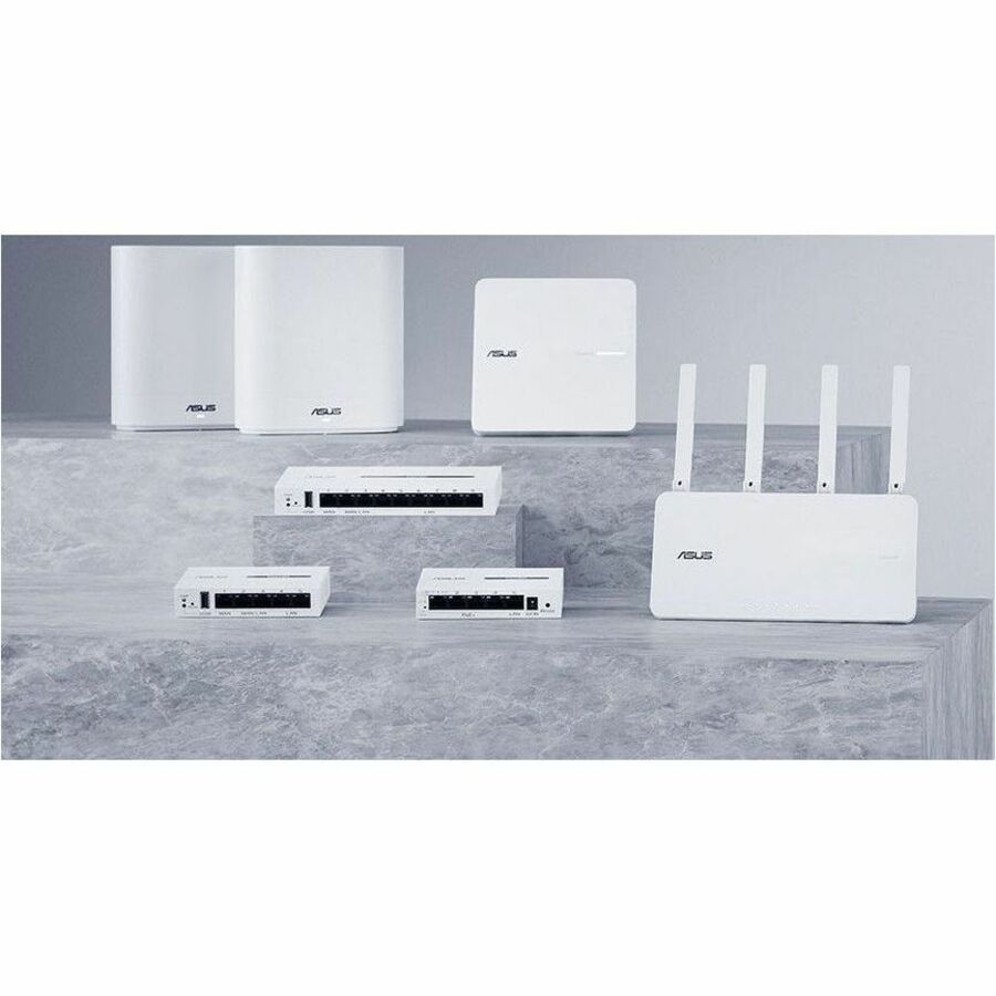 Asus ExpertWiFi EBR63 Wi-Fi 6 IEEE 802.11 a/b/g/n/ac/ax Ethernet Wireless Router