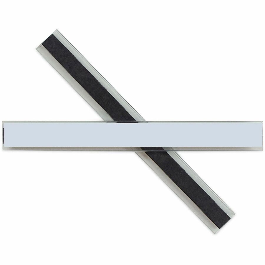 C-Line Label Holder - 5" Height x 5.1" Width x 7.4" Depth - Clear - Magnetic, Side-loading, Easy to Use, Repositionable, Built-in Pocket - 10 / Pack