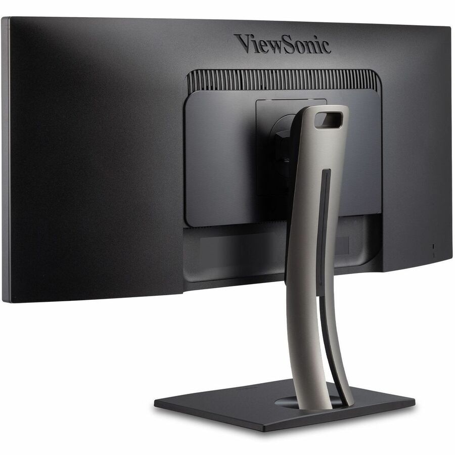 ViewSonic ColorPro VP3456a - 34" 21:9 Curved UWQHD Monitor with 75Hz, FreeSync, 100W USB C, RJ45, sRGB - 400 cd/m&#178;