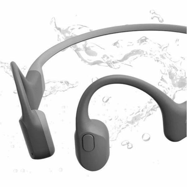 SHOKZ OpenRun BT Bone Conduction Open-Ear Endurance Headphones Grey