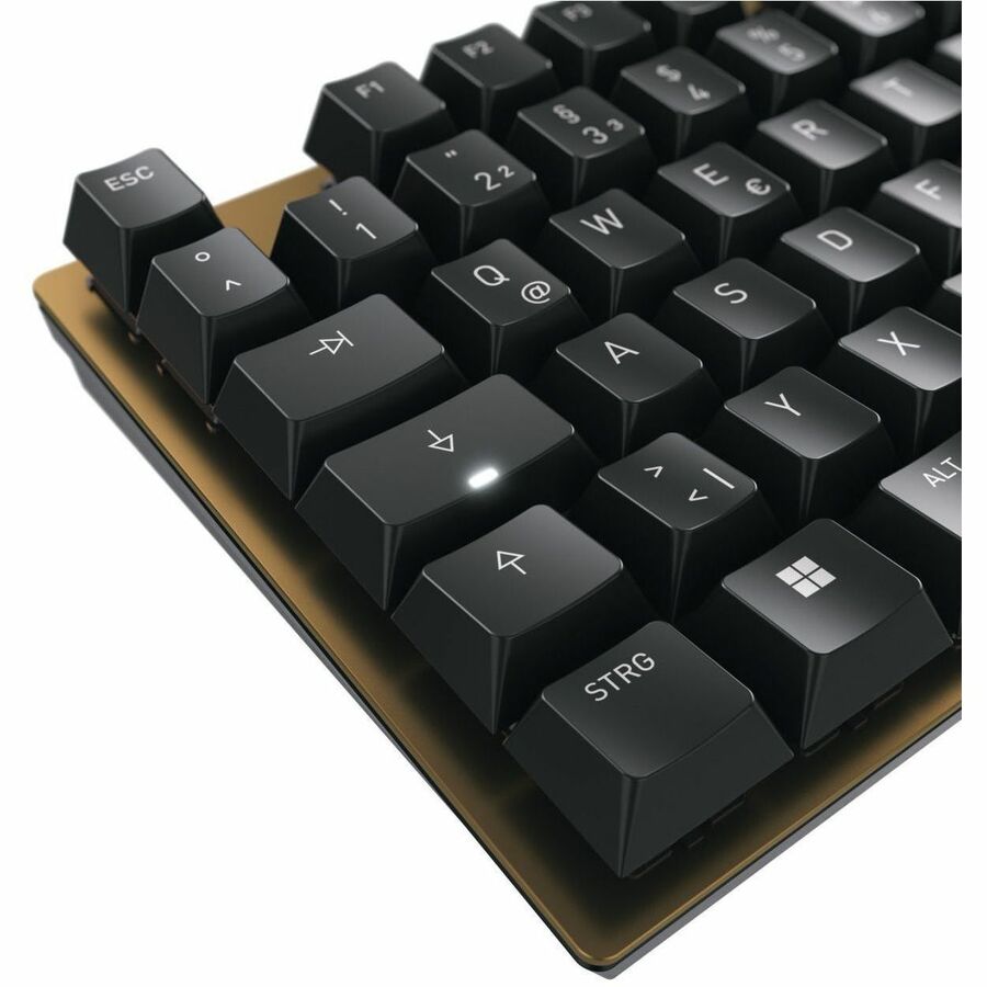 CHERRY KC 200 MX-Wired Keyboard - MX2A SILENT RED - Black/Bronze Housing