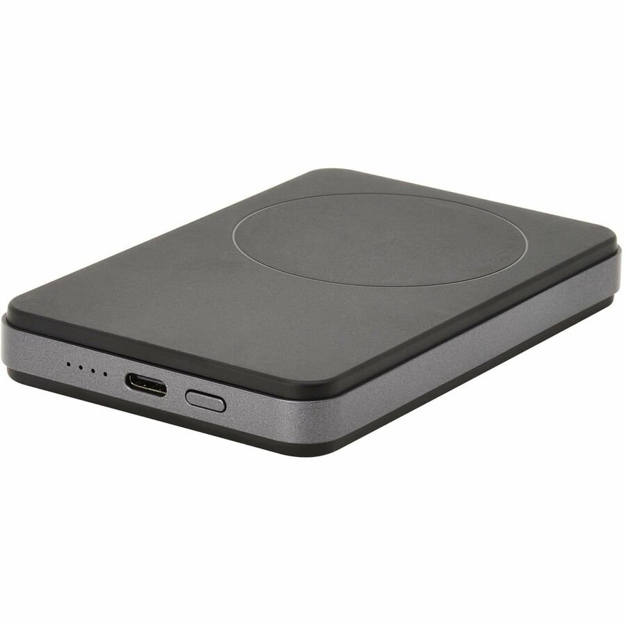 Eaton Tripp Lite Series Portable Wireless Magnetic Charging Power Bank for iPhone 16/15/14/13/12, USB-C Output, 18W, 4000mAh, Lithium-Ion, Black