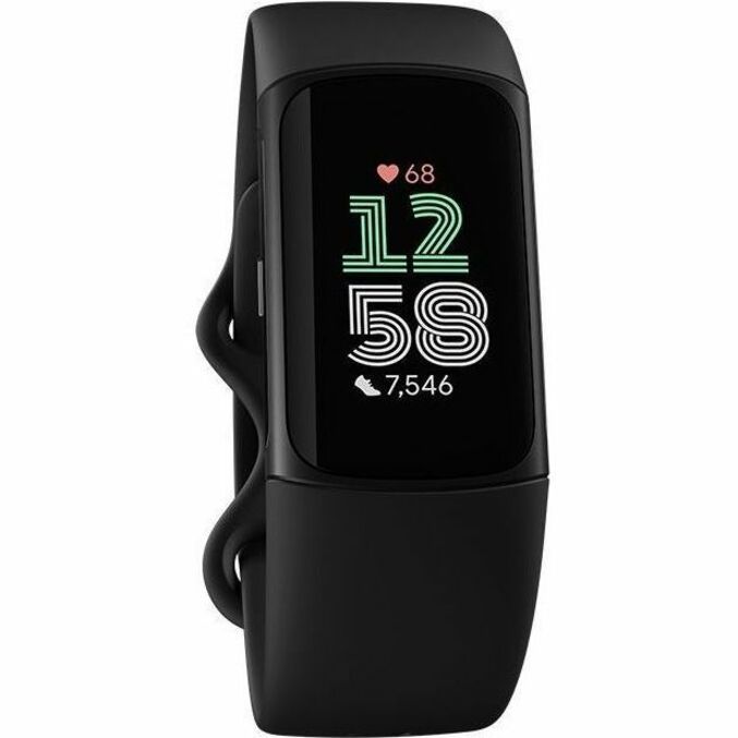 GOOGLE - FITBIT FITBIT CHARGE 6 OBSIDIAN/BLACK ALUMINUM — alternate view 1