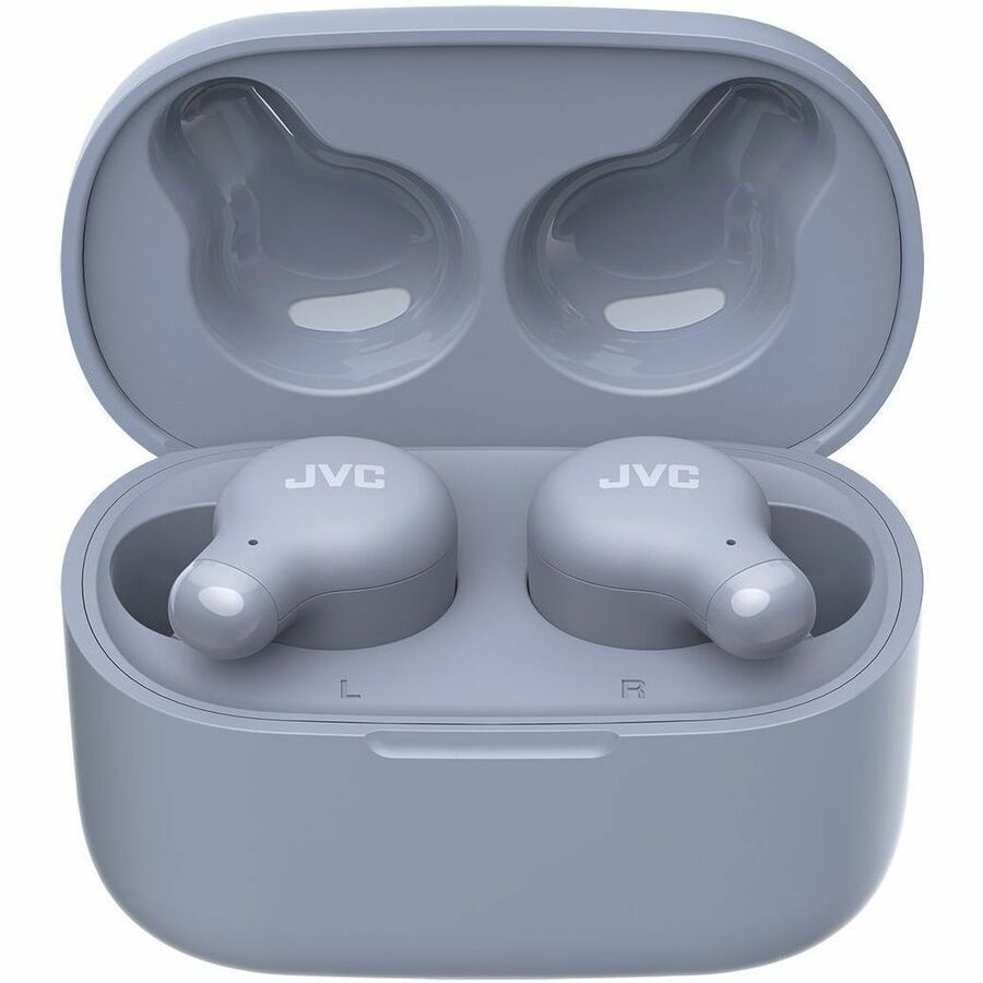 JVC HA-A18T-A True Wireless Memory Foam Earphones - Blue