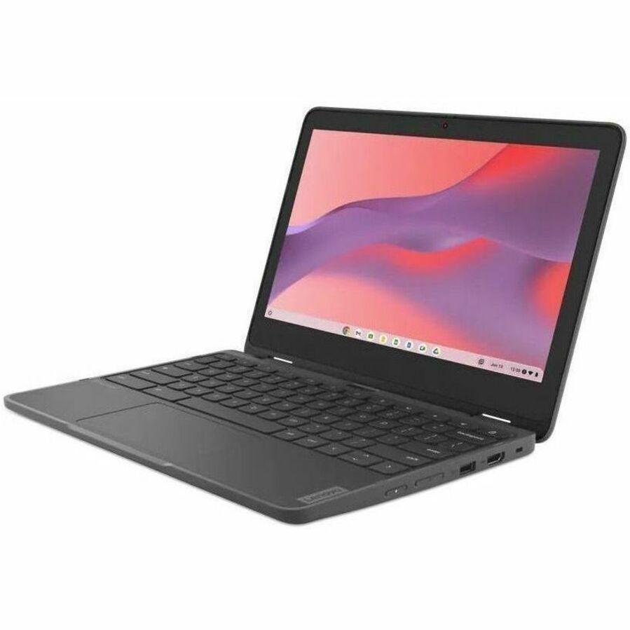 Lenovo 300e Yoga Chromebook Gen 4 82W2000AUS 11.6" Touchscreen Convertible 2 in 1 Chromebook - HD - 60 Hz - Octa-core (ARM Cortex A76 + Cortex A55) - 4 GB - 32 GB Flash Memory - English Keyboard - Graphite Gray