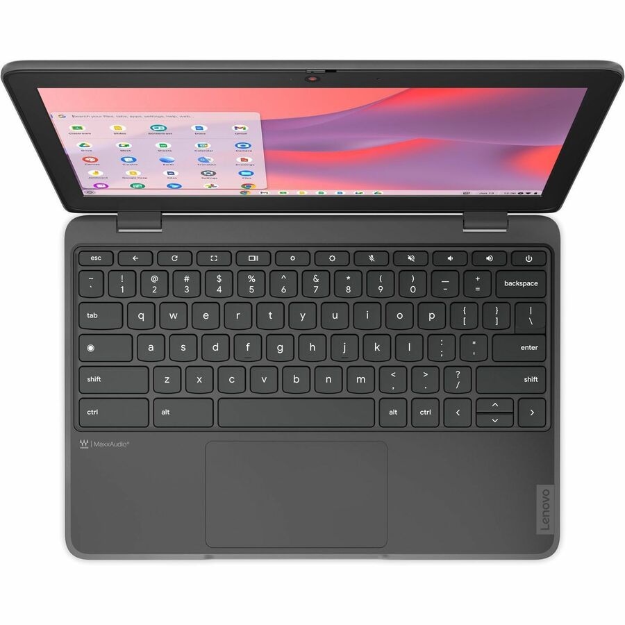 Lenovo 100e Chromebook Gen 4 83G80000US 11.6" Touchscreen Chromebook - HD - 60 Hz - Intel N-Series N100 - 4 GB - 32 GB Flash Memory - English Keyboard - Graphite Gray