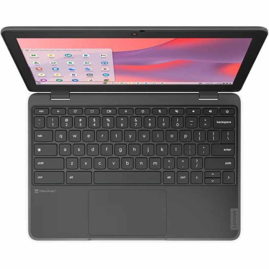 Lenovo 100e Chromebook Gen 4 83G80002US 11.6" Chromebook - HD - 60 Hz - Intel N-Series N100 - 4 GB - 32 GB Flash Memory - English Keyboard - Graphite Gray