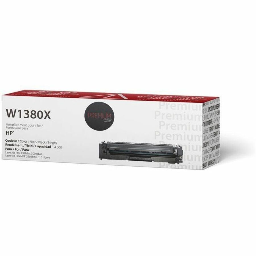 Nutone-Densi Laser Toner Cartridge W1380X, 138X - Black - 1 Each