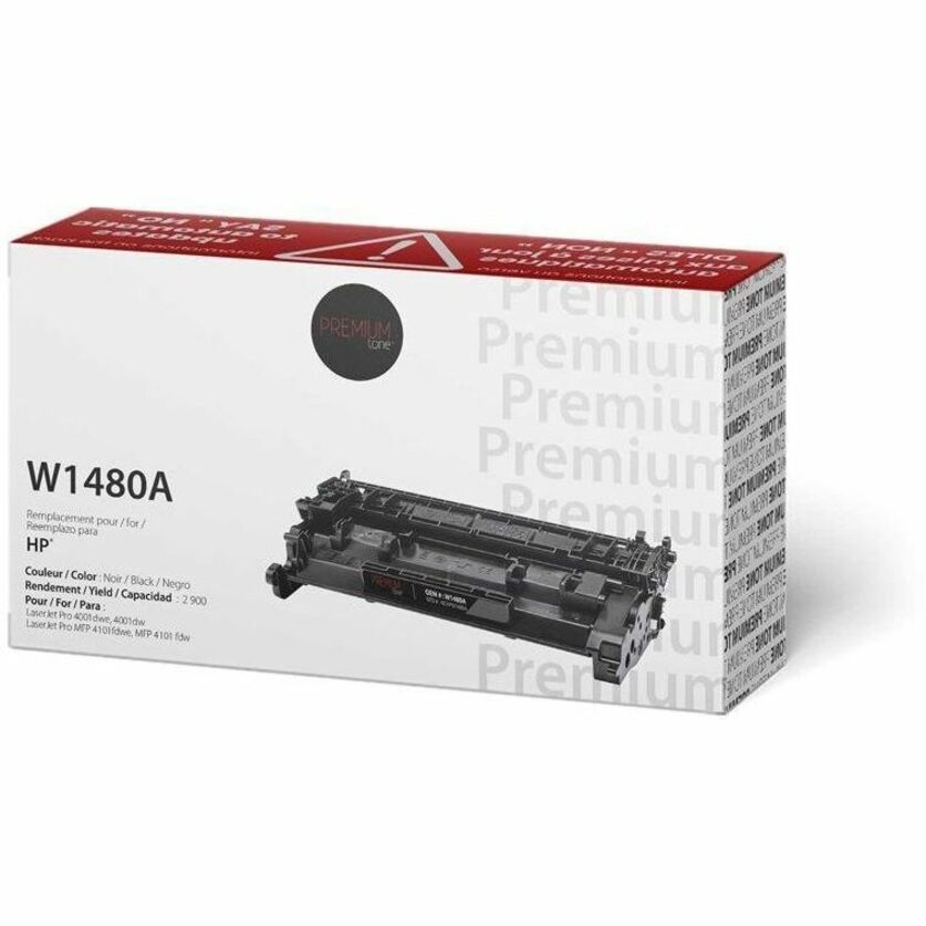 Nutone-Densi Laser Toner Cartridge W1480A, 148A - Black - 1 Each