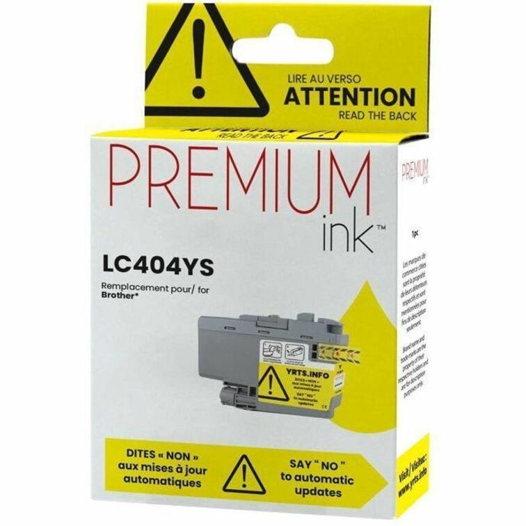 Nutone-Densi Inkjet Ink Cartridge LC404YS - Dye Yellow - 1 Each