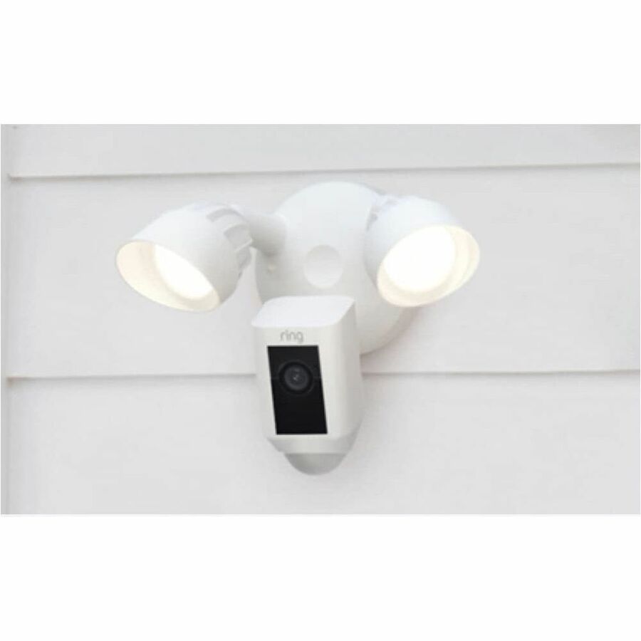 RING FLOODLIGHT CAM PLUS - WHITE — alternate view 1