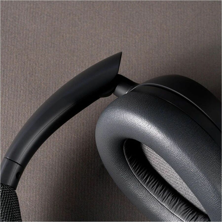JLab Audio JBuds Lux ANC wireless over-ear headphones in gray and purple — alternate view 1