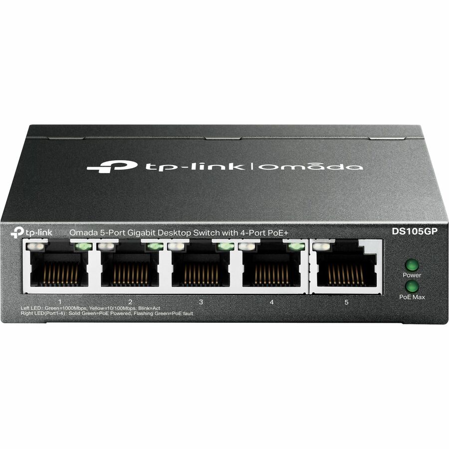 Omada Omada DS105GP 5-Ports Unmanaged Ethernet Switch