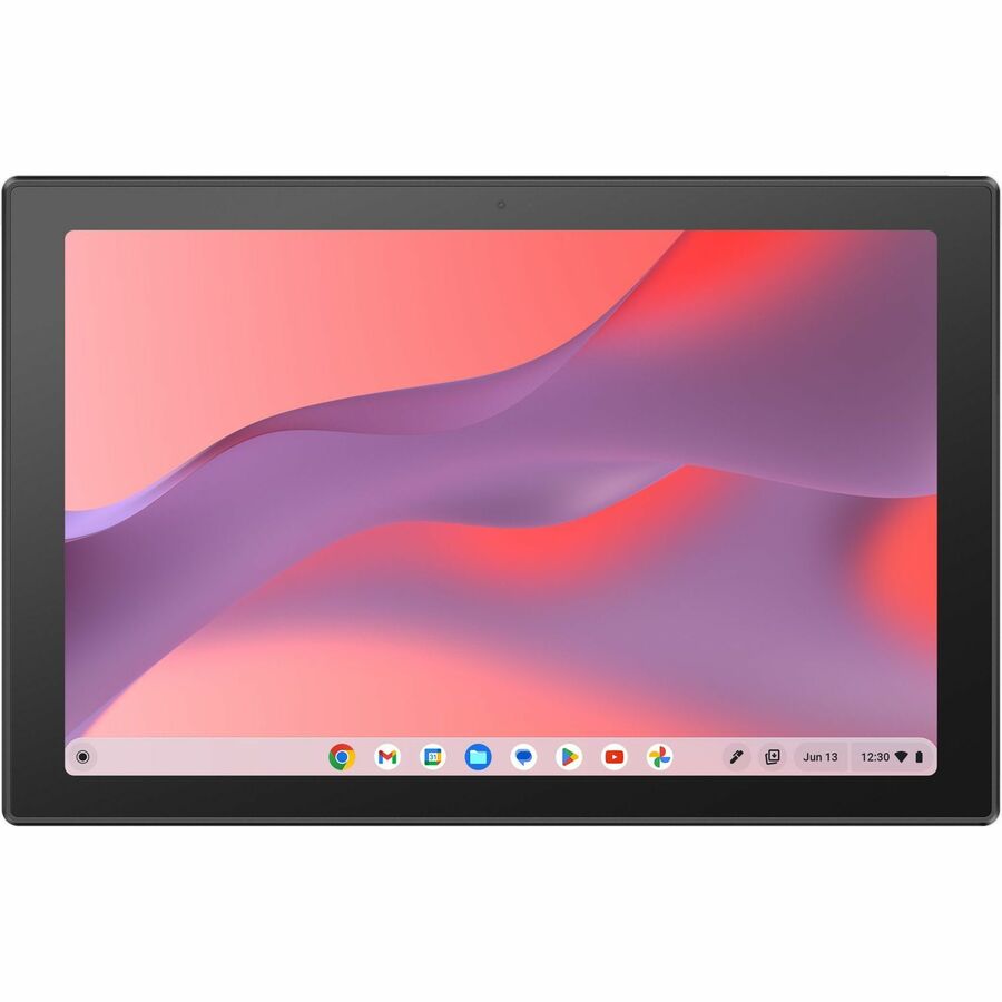 ASUS Chromebook Detachable in silver with 10.5-inch touch display — alternate view 1