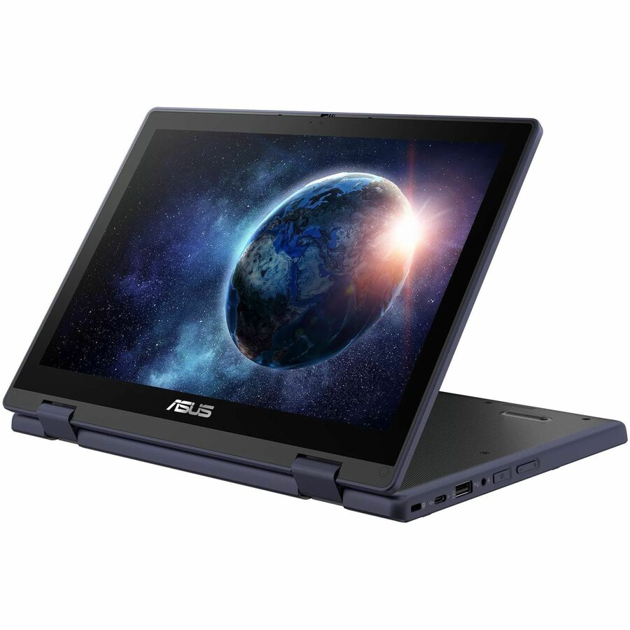 ASUS BR1204FGA 12.2-inch 2-in-1 notebook with WUXGA touchscreen and mineral grey finish — alternate view 1