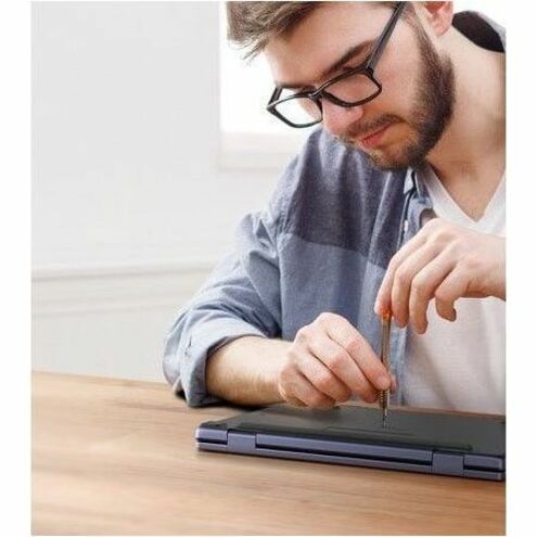 Grey ASUS Chromebook with 12.2-inch WUXGA touchscreen display — alternate view 1