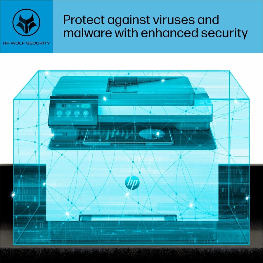 HP LaserJet Pro 3301fdw Wired & Wireless Laser Multifunction Printer - Color