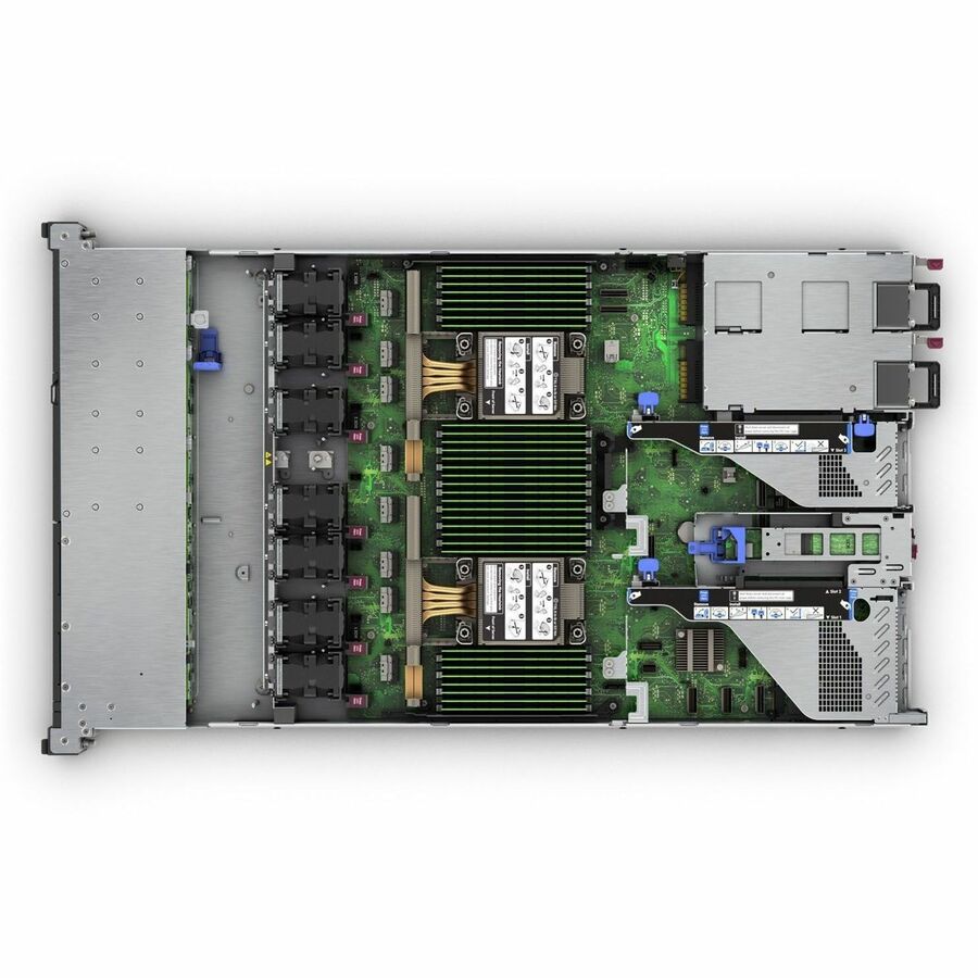 HPE SMART CHOICE ProLiant DL360 Gen11 1U Rack Server - 1 x Intel Xeon Silver 4510 2.4 GHz - 64 GB RAM - 960 GB SSD - (2 x 480GB) SSD Configuration - Serial ATA/600, 12Gb/s SAS Controller