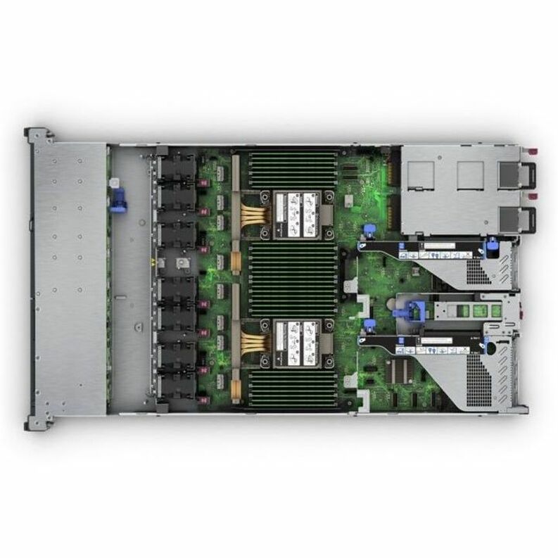 HPE ProLiant DL360 Gen11 1U Rack Server - 1 x Intel Xeon Silver 4509Y 2.6 GHz - 64 GB RAM - 960 GB SSD - (2 x 480GB) SSD Configuration - Serial ATA, Serial Attached SCSI (SAS) Controller - Smart Choice