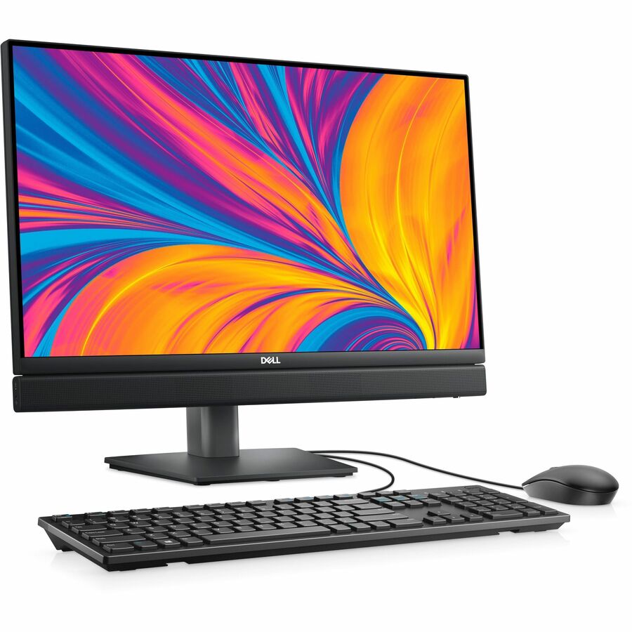 Dell OptiPlex 7000 7420 All-in-One Computer - Intel Core i3 14th Gen i3-14100T - 8 GB - 256 GB SSD - 23.8" Full HD - Desktop - Black