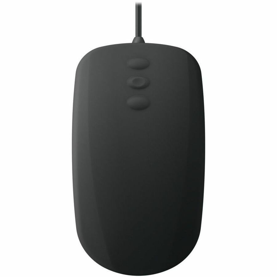 CHERRY AK-PMH3 Medical Mouse - 3-Button Scroll, Wired, Black