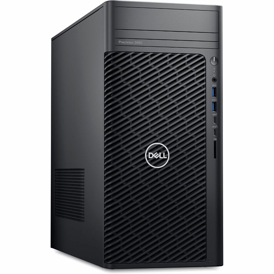 Dell Precision 3000 3680 Workstation - Intel Core i5 14th Gen i5-14500 - 16 GB - 512 GB SSD - Tower - Black