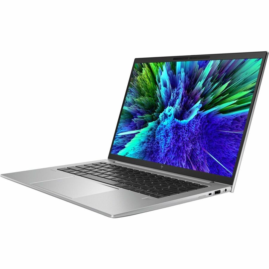 HP ZFly14G10A 14-inch mobile workstation with Ryzen 7 7840HS, 16 GB RAM, and 256 GB SSD — alternate view 1