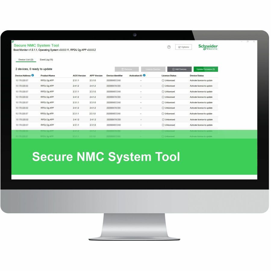 APC 4 year Secure NMC subscription for rPDU network management and remote power monitoring — alternate view 1