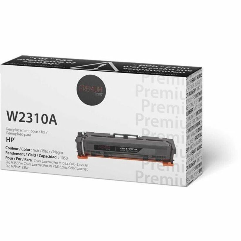 Premium Tone Laser Toner Cartridge W2310A - Black - 1 Each