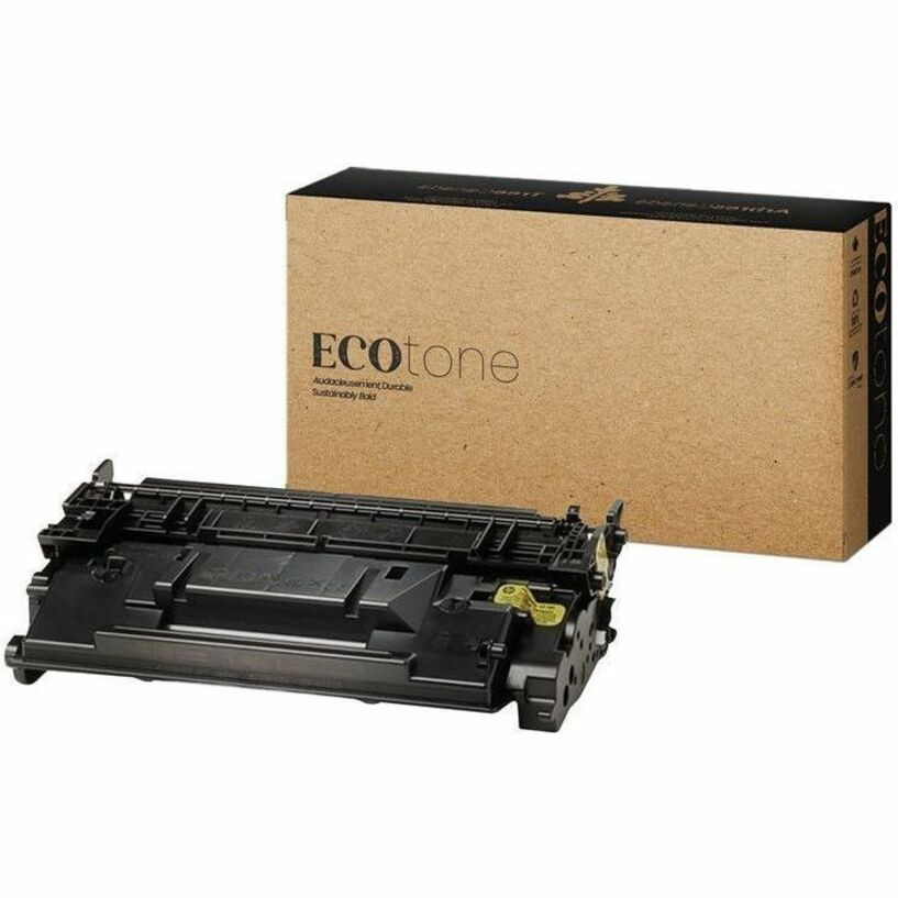 Ecotone Laser Toner Cartridge CF289X - Black - 1 Each