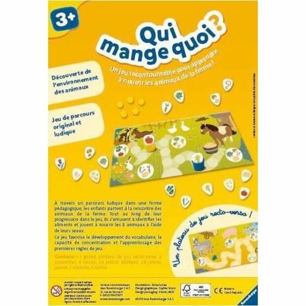 Jeu Qui Mange Quoi? - Ravensburger