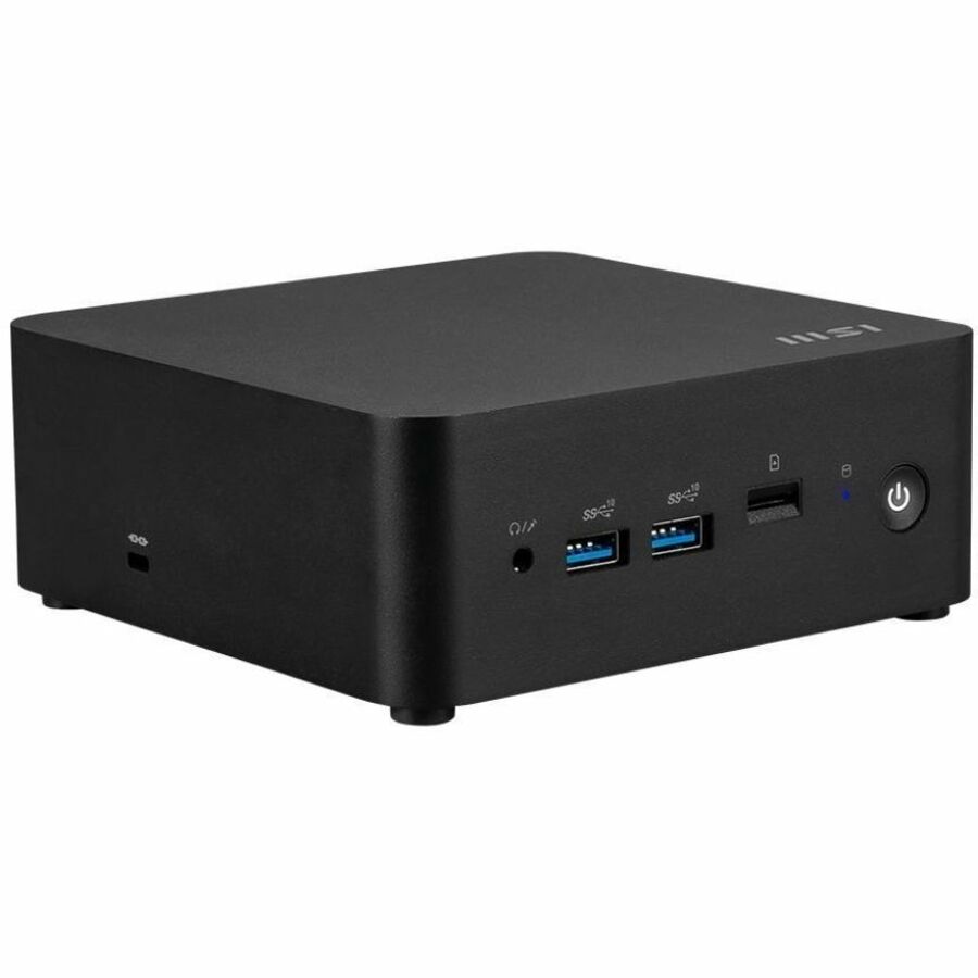 MSI Cubi NUC 011BUS Mini PC Barebone, Intel Core 3-100U, Non-OS, 3Y Advanced Replacement