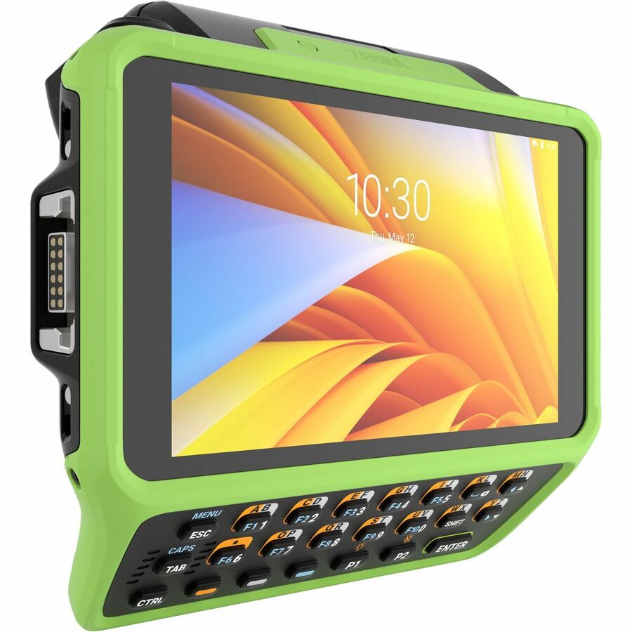 Zebra WT6400 wearable terminal with touch display, 6 GB RAM, 64 GB flash, and extended battery — alternate view 1