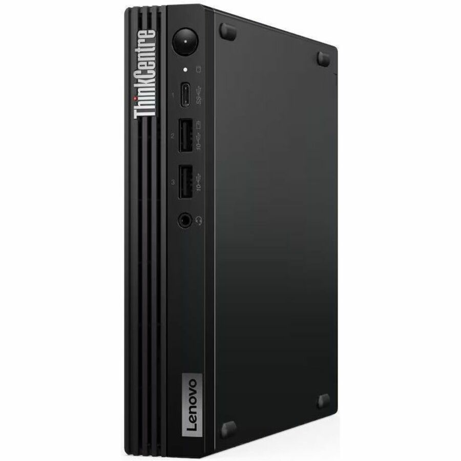 Lenovo ThinkCentre M70q Gen 5 12TD001YUS Desktop Computer - Intel Core i5 14th Gen i5-14500T - vPro Technology - 32 GB - 512 GB SSD - Tiny - Black