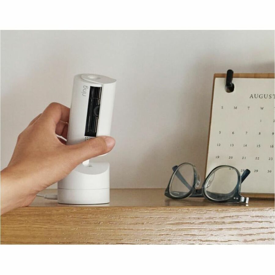 RING PAN-TILT INDOOR CAM - WHITE — alternate view 1