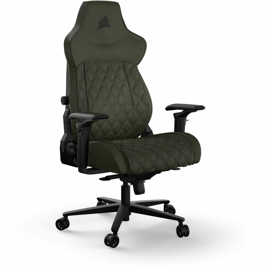 Corsair TC500 LUXE Gaming Chair - For Gaming - Fabric, Metal, Steel, Polyurethane, Foam - Sherwood