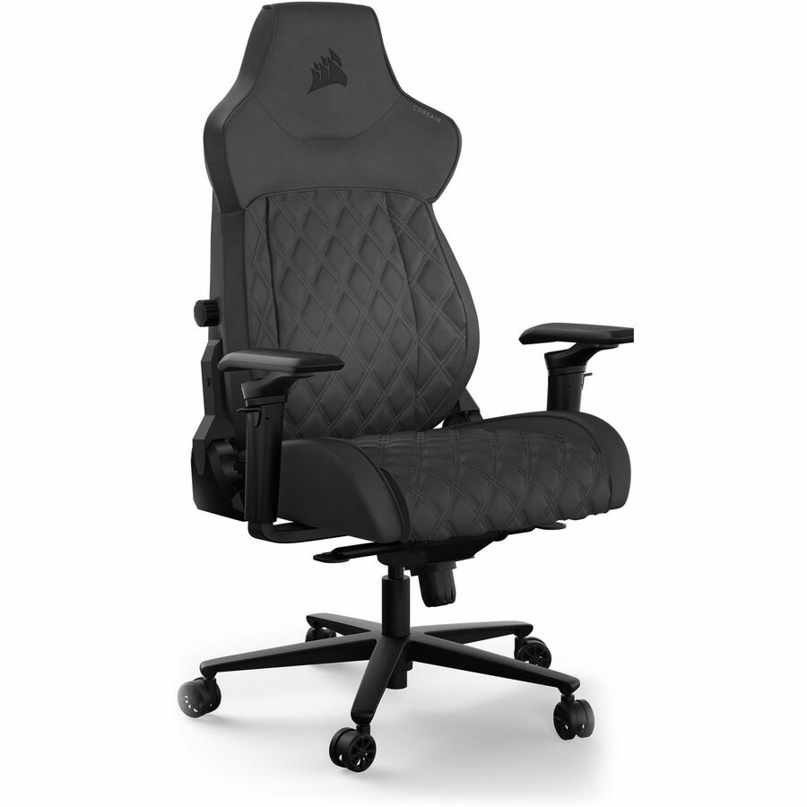 Corsair TC500 LUXE Gaming Chair - For Gaming - Fabric, Metal, Steel, Polyurethane, Foam - Shadow