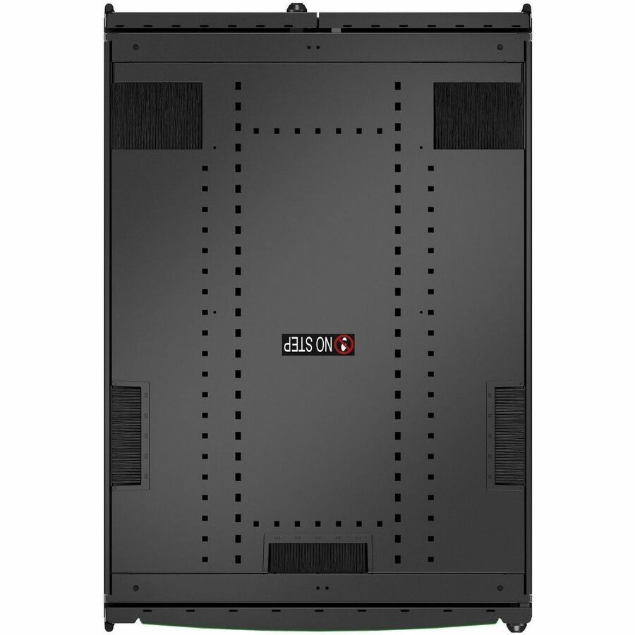 APC NetShelter SX Server Rack Gen 2, 45U, 2124H x 750W x 1070D mm, with Sides, Black [TAA]