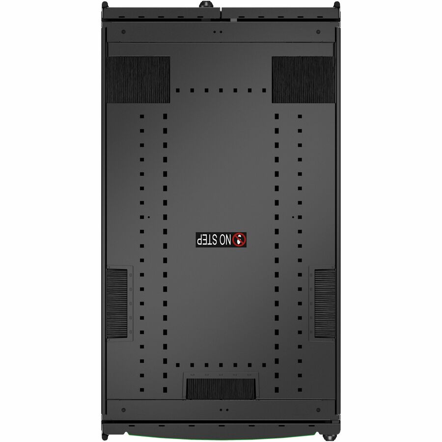 APC NetShelter SX Server Rack Gen 2, 45U, 2124H x 600W x 1070D mm, with Sides, Black [TAA]