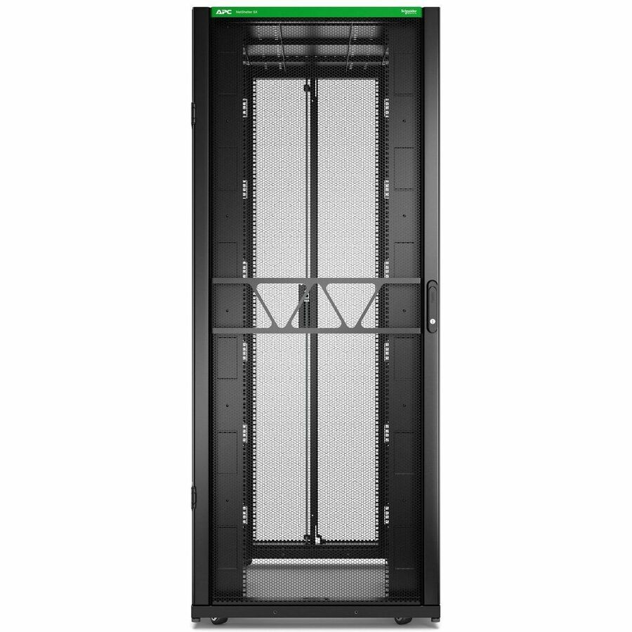 APC NetShelter SX Server Rack Gen 2, 42U, 1991H x 800W x 1200D mm, with Sides, Black [TAA]