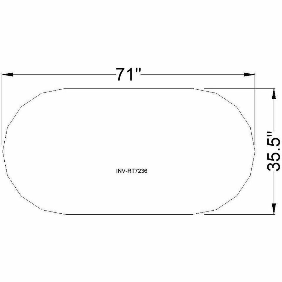 Heartwood RaceTrack Table Top